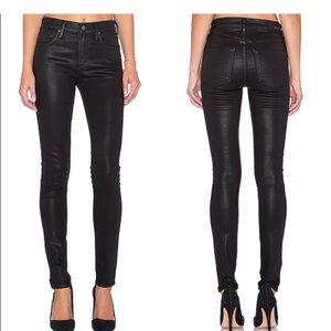 Agolde faux leather pants